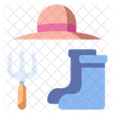 Jardin Traje Jardinero Icono
