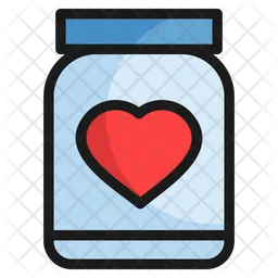 Jarra de amor  Ícone