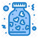 Coracao Jarra Amor Ícone