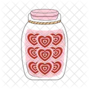 Jarra De Coracao Coracao Amor Ícone