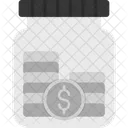 Jar Servicos Bancarios Moedas Icon