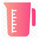 Jarro Copo Medidor Agua Icon