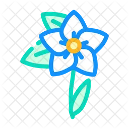 Jasmine Flower  Icon