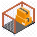 Almacenamiento Jaula Almacen Icono