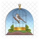 Jaula Para Pajaros Jaula Mascota Icono