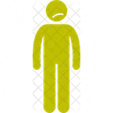 Jaundice Human Man Icon