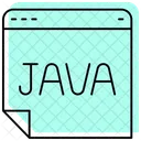 Java Color Shadow Thinline Icon Symbol