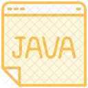 Java Duotone Line Icon Symbol