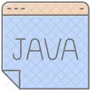 Java Lineal Color Icon Symbol