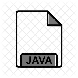 Java Icon - Download in Colored Outline Style
