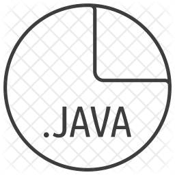 Java Icon - Download in Line Style
