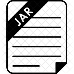 Java archive file Icon - Download in Glyph Style