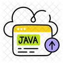 Java Cloud Java Language Cloud Storage Icon