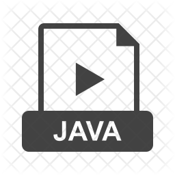Java file Icon - Download in Glyph Style