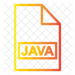 Java File Icon - Download in Gradient Style