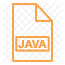 Java File Icon - Download in Line Style