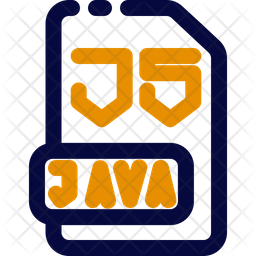 Java Language Icon - Download in Line Style