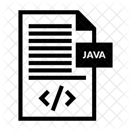 Java Programming Icon - Download in Glyph Style