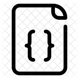 Java Script Icon - Download in Line Style