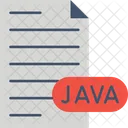 Java Source Code File File Development Icon