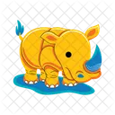 Javan rhino  Icon