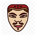 Javanische Maske  Symbol