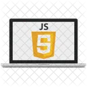 Javascript Code Development Icon