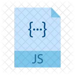 Javascript File Icon - Download in Flat Style