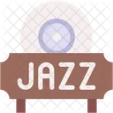 Jazz Vinyl Music And Multimedia Icon