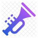 Jazz Trumpet Music Instrument Icon