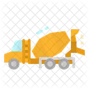 Truck Concrete Mixer Icon