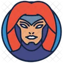 Jean Gray Warrior Superhero Icon