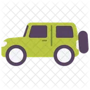 Transport Vehicle Jeep Icon