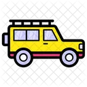 Automobile Jeep Quadro Icon
