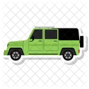Jeep Automobile Car Icon