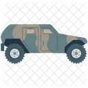 Jeep Military Trekking Icon