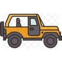 Jeep Vehicle Automobile Icon