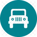 Jeep Trekking Car Icon