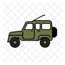 Jeep Vehicle Military Icon