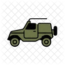 Jeep Vehicle Military Icon