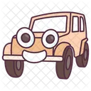Jeep Travelling Vehicle Desert Vehicle Icon