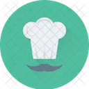 Chef Hat Toque Icono