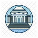Jefferson Memorial Famous Building Landmark Icon