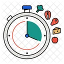 Jejum Alimentacao Com Restricao De Tempo Dieta Ícone