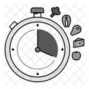 Jejum Alimentacao Com Restricao De Tempo Dieta Ícone