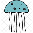 Jelly Fish Sea Creature Transparent Animal Icon