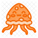Jellyfish Sea Fish Icon