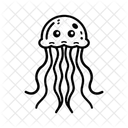 Jellyfish Sea Fish Icon