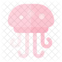 Jellyfish Summer Beach Icon