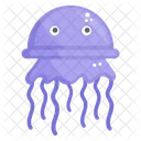 Fish Jellyfish Marine Creature Icon